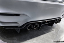 Load image into Gallery viewer, 2014-2020 BMW M3 F80 &amp; M4 F82 SM Style Carbon Fiber Rear Diffuser - Carbonado Aero