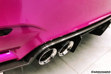 Load image into Gallery viewer, 2014-2020 BMW M3 F80 &amp; M4 F82 SM Style Carbon Fiber Rear Diffuser and Lip