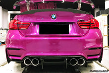 Load image into Gallery viewer, 2014-2020 BMW M3 F80 &amp; M4 F82 SM Style Carbon Fiber Rear Diffuser - Carbonado Aero