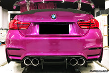 Load image into Gallery viewer, 2014-2020 BMW M3 F80 &amp; M4 F82 SM Style Carbon Fiber Rear Diffuser and Lip