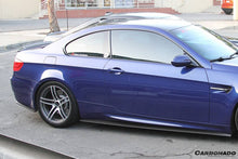 Load image into Gallery viewer, 2008-2012 BMW M3 E90/E92/E93 ET Style Carbon Fiber Rear Bumper Splitter Caps - Carbonado Aero