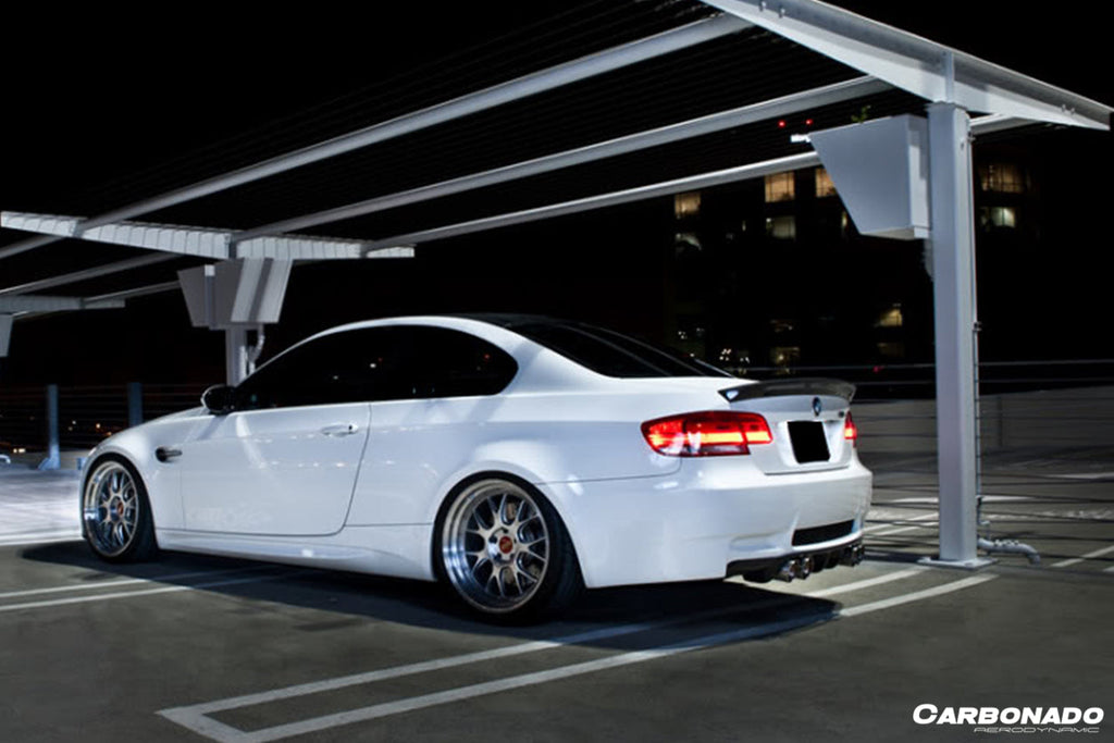 2008-2012 BMW M3 E92 AKM Style Carbon Turnk Spoiler - Carbonado Aero