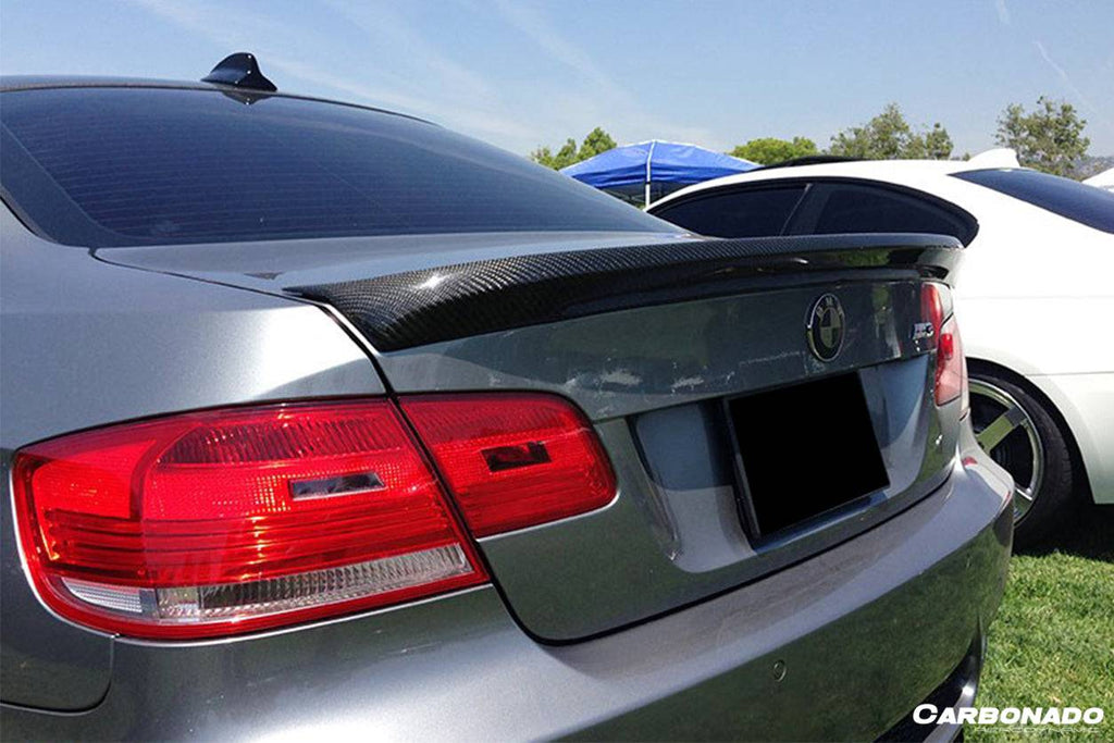 2008-2012 BMW M3 E92 AKM Style Carbon Turnk Spoiler - Carbonado