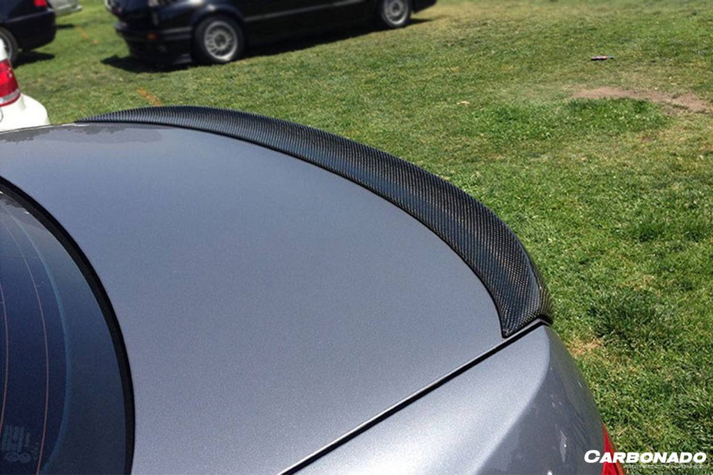 2008-2012 BMW M3 E92 AKM Style Carbon Turnk Spoiler - Carbonado Aero