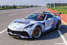 Load image into Gallery viewer, 2013-2019 Corvette C7 Z51 OE Style Carbon Fiber Hood Vent - Carbonado Aero