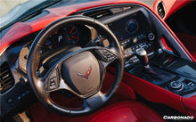 Load image into Gallery viewer, 2013-2019 Corvette C7 Z06 Grandsport Dry Carbon Fiber Cup Holder Cover Panel Trim - Carbonado Aero