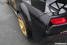 Load image into Gallery viewer, 2013-2019 Corvette C7 PD Style Wide body Rear Flares And Side Skirts - Carbonado Aero