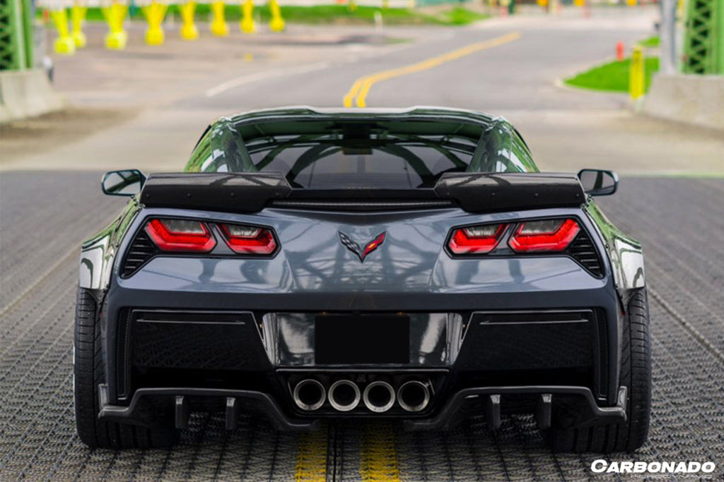 2013-2019 Corvette C7 Z51 Z06 Grandsport Carbon Fiber Trunk Spoiler