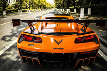 Load image into Gallery viewer, 2013-2019 Corvette C7 Z51 Z06 Grandsport AR Style Carbon Fiber Trunk Spoiler - Carbonado