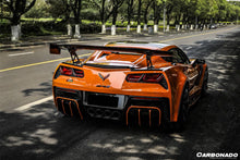 Load image into Gallery viewer, 2013-2019 Corvette C7 Z06 Grandsport AR Style Carbon Fiber Trunk Spoiler - Carbonado Aero