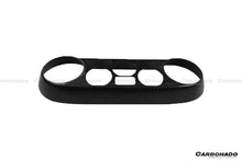 Load image into Gallery viewer, 2015-2020 Ferrari 488 GTB Spider Dry Carbon Fiber AC Control Panel Cover