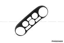 Load image into Gallery viewer, 2015-2020 Ferrari 488 GTB Spider Dry Carbon Fiber AC Control Panel Cover