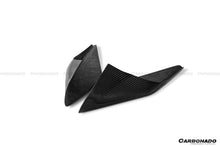 Load image into Gallery viewer, 2019-2024 Ferrari F8 OEM Style Dry Carbon Fiber Side Air Intake Fins Flaps Wings