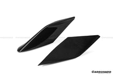 Load image into Gallery viewer, 2019-2024 Ferrari F8 OEM Style Dry Carbon Fiber Side Air Intake Fins Flaps Wings