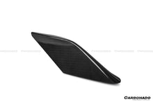 Load image into Gallery viewer, 2019-2024 Ferrari F8 OEM Style Dry Carbon Fiber Side Air Intake Fins Flaps Wings