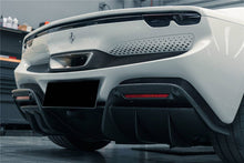 Load image into Gallery viewer, 2022-UP Ferrari 296 GTB OE Style Carbon Fiber Rear Diffuser - Carbonado