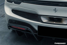 Load image into Gallery viewer, 2022-UP Ferrari 296 GTB OE Style Carbon Fiber Rear Bumper With Diffuser - Carbonado Aero