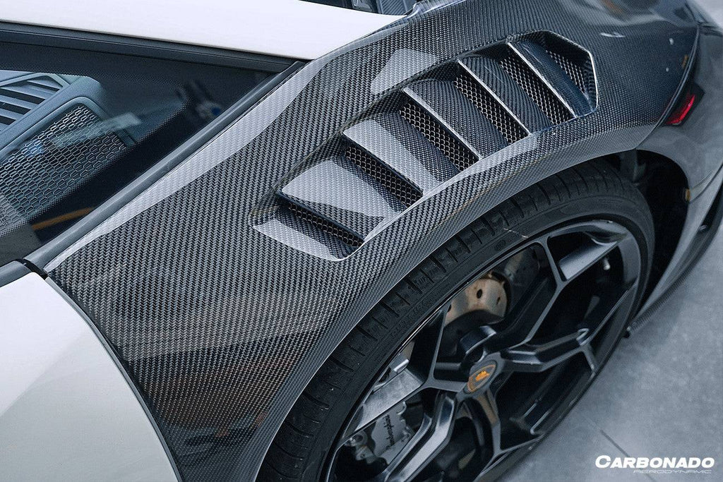 2015-2023 Lamborghini Huracan LP610/LP580/EVO VRS Style Front Fender - Carbonado Aero