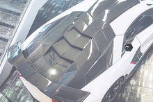 Load image into Gallery viewer, 2011-2016 Lamborghini Aventador LP700 Coupe OEM Style Carbon Fiber Gas Cap Repalcement - Carbonado