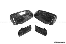 Load image into Gallery viewer, 2011-2021 Lamborghini Aventador LP700 Coupe/Roadster OEM Style Dry Carbon Fiber Mirror Cover Replacement - Carbonado Aero