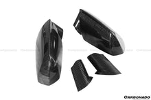 Load image into Gallery viewer, 2011-2021 Lamborghini Aventador LP700 Coupe/Roadster OEM Style Dry Carbon Fiber Mirror Cover Replacement - Carbonado Aero
