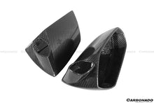 Load image into Gallery viewer, 2011-2021 Lamborghini Aventador LP700 Coupe/Roadster OEM Style Dry Carbon Fiber Mirror Cover Replacement - Carbonado Aero