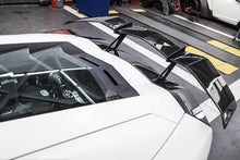 Load image into Gallery viewer, 2011-2022 Lamborghini Aventador LP700 LP750 LP740 LP720 LP780 Coupe &amp; Roadster RZS Style Carbon Fiber Trunk Spoiler - Carbonado