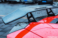 Load image into Gallery viewer, 2011-2021 Lamborghini Aventador LP700 LP740 Coupe/Roadster DC Style Carbon Fiber Trunk Spoiler - Carbonado Aero