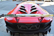 Load image into Gallery viewer, 2011-2016 Lamborghini Aventador LP700 Coupe DM Style Carbon Fiber Engine Trunk - Carbonado Aero