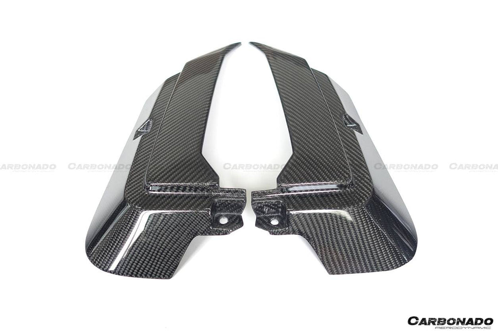 2011-2021 Lamborghini Aventador LP700 LP740 Coupe OEM Style Carbon Fiber Front Hood Vent - Carbonado Aero