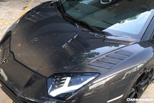 Load image into Gallery viewer, 2011-2021 Lamborghini Aventador LP700 LP740 Coupe OEM Style Carbon Fiber Front Hood Vent - Carbonado Aero