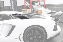 Load image into Gallery viewer, 2011-2016 Lamborghini Aventador LP700 LP740 Coupe OEM Style Carbon Fiber Rear Intake Panel - Carbonado
