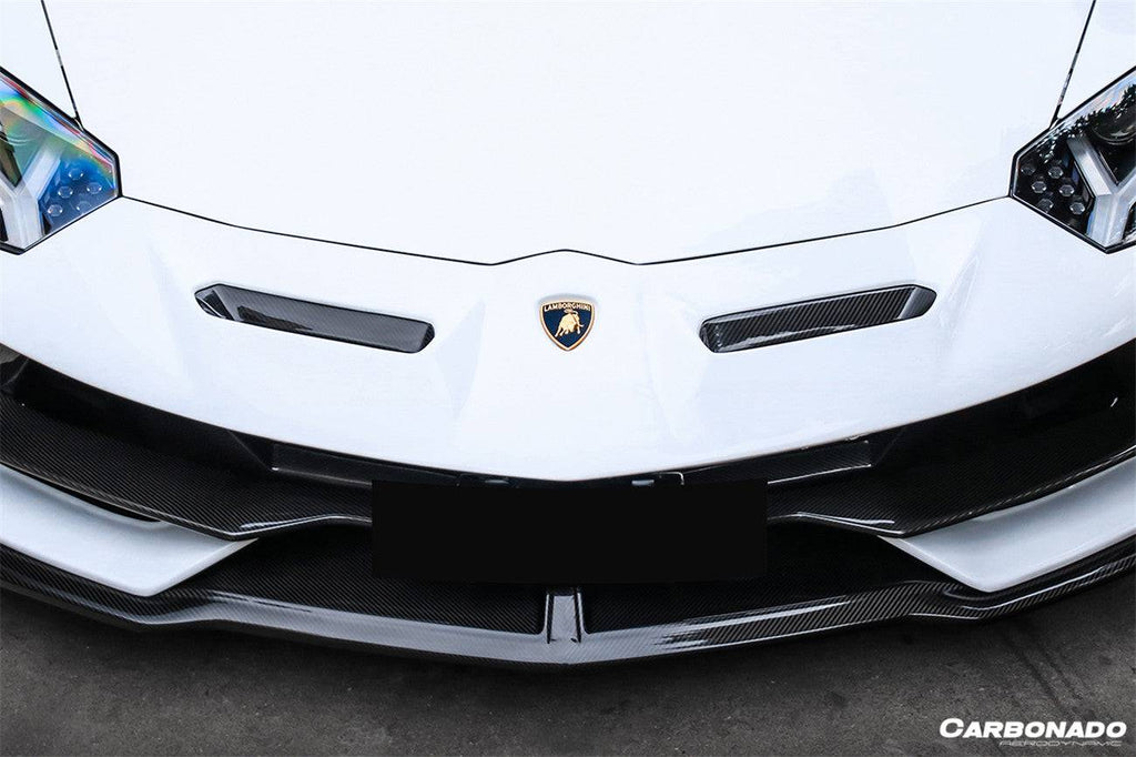 2011-2021 Lamborghini Aventador LP700 LP740 LP750 Coupe/Roadster SVJ Style Part DRY Carbon Fiber Aero Full Kit - Carbonado Aero