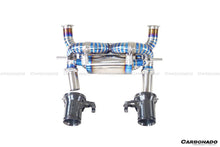 Load image into Gallery viewer, 2011-2021 Lamborghini Aventador LP700 LP740 LP750 Coupe &amp; Roadster SVJ Style Exhaust System - Carbonado