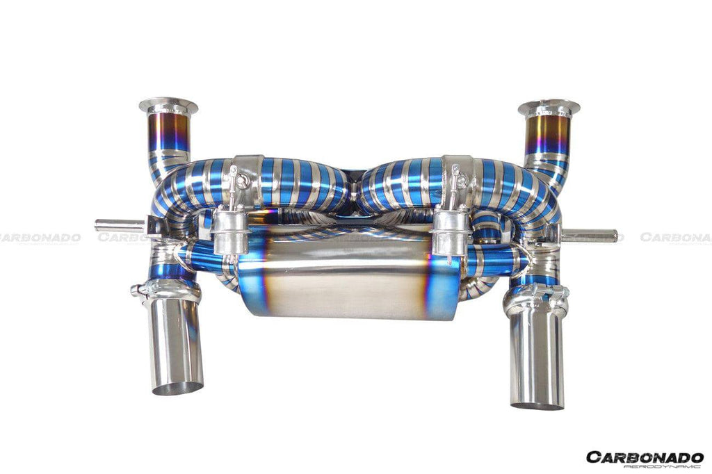 2011-2021 Lamborghini Aventador LP700 LP740 LP750 Coupe/Roadster SVJ Style Exhaust System - Carbonado Aero