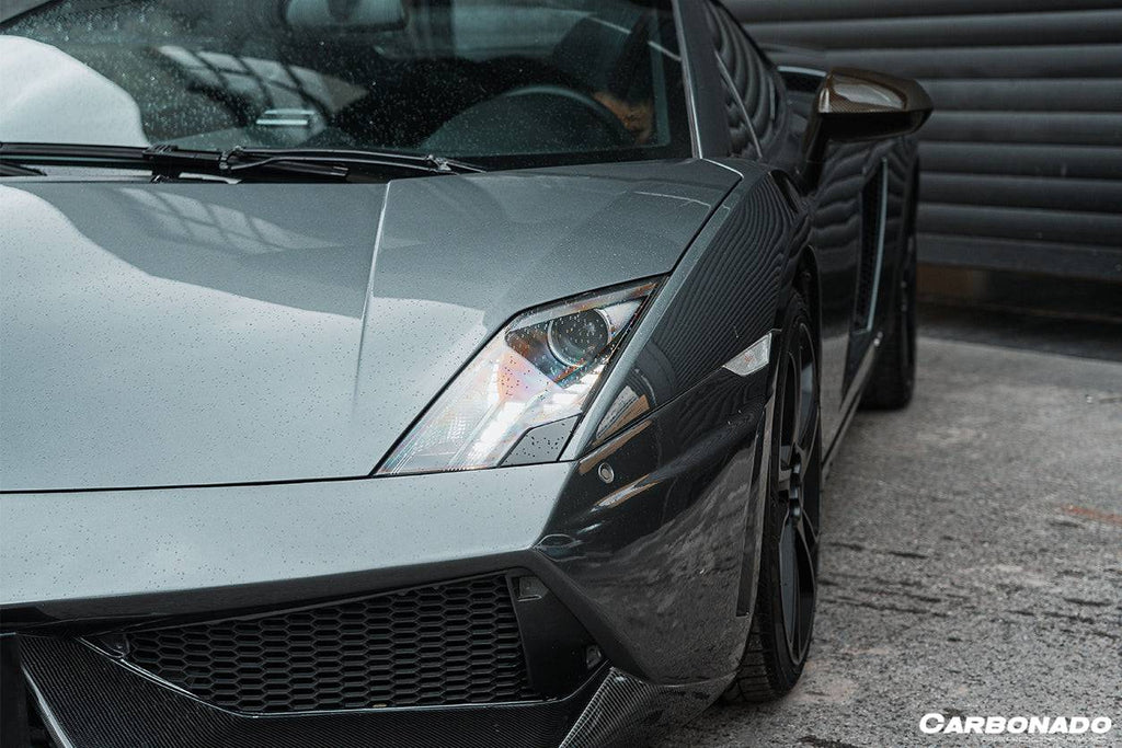 2009-2014 Lamborghini Gallardo LP570 Style Front Bumper - Carbonado Aero