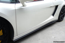 Load image into Gallery viewer, 2004-2014 Lamborghini Gallardo LP570 Style Side Skirts - Carbonado Aero