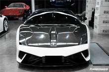 Load image into Gallery viewer, 2009-2014 Lamborghini Gallardo IRON Style Hood - Carbonado