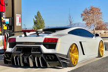 Load image into Gallery viewer, 2009-2014 Lamborghini Gallardo BKSS Style Rear Bumper - Carbonado