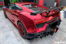 Load image into Gallery viewer, 2009-2014 Lamborghini Gallardo BKSS Style Rear Bumper - Carbonado Aero