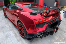 Load image into Gallery viewer, 2009-2014 Lamborghini Gallardo BKSS Style Rear Bumper - Carbonado Aero