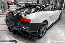 Load image into Gallery viewer, 2009-2014 Lamborghini Gallardo BKSS Style Rear Bumper - Carbonado Aero