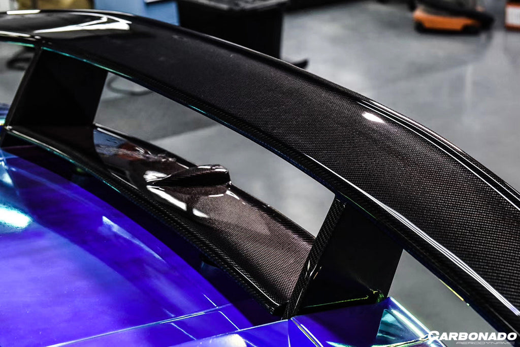 2004-2014 Lamborghini Gallardo DC Style Carbon Fiber Trunk Spoiler - Carbonado Aero