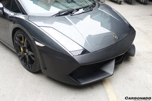 Load image into Gallery viewer, 2004-2008 Lamborghini Gallardo LP570 Style Front Bumper - Carbonado Aero