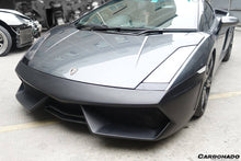 Load image into Gallery viewer, 2004-2008 Lamborghini Gallardo LP570 Style Front Bumper - Carbonado Aero