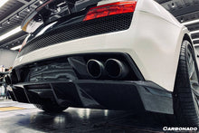 Load image into Gallery viewer, 2009-2014 Lamborghini Gallardo STO Style Carbon Fiber Rear Diffuser - Carbonado Aero