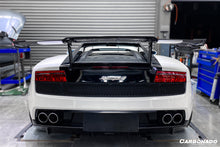 Load image into Gallery viewer, 2004-2014 Lamborghini Gallardo STO Style Carbon Fiber Trunk Spoiler - Carbonado Aero