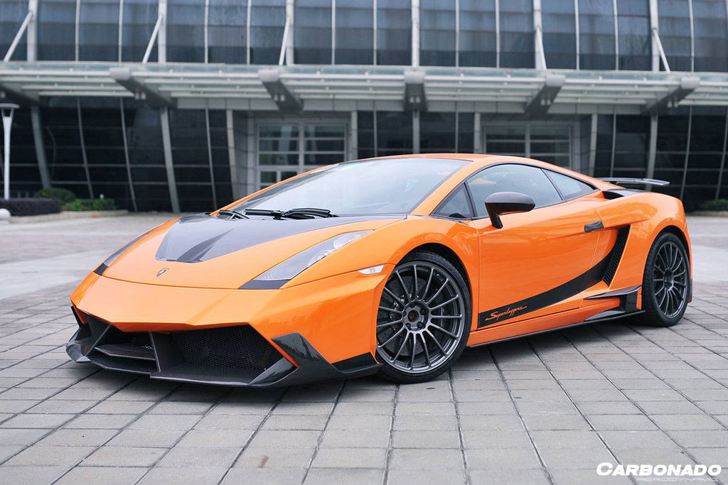 2004-2008 Lamborghini Gallardo VF Style Carbon Fiber Hood - Carbonado