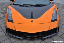 Load image into Gallery viewer, 2004-2008 Lamborghini Gallardo VF Style Carbon Fiber Hood - Carbonado