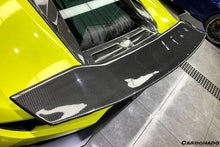 Load image into Gallery viewer, 2015-2020 Lamborghini Huracan LP610 LP580 DC Style Carbon Fiber Trunk Spoiler Wing w/ Base - Carbonado Aero
